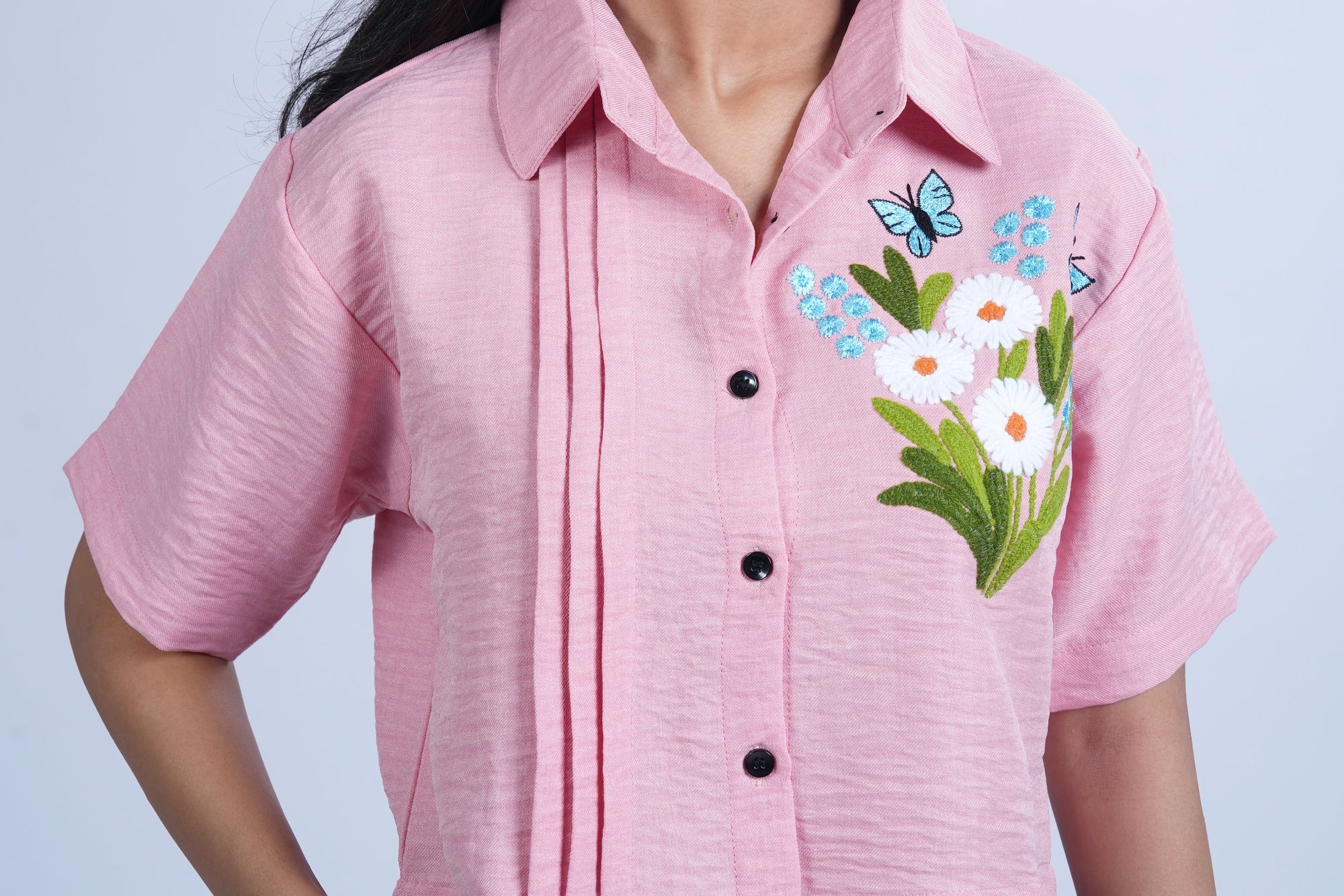 Bloom Babe Button-Up