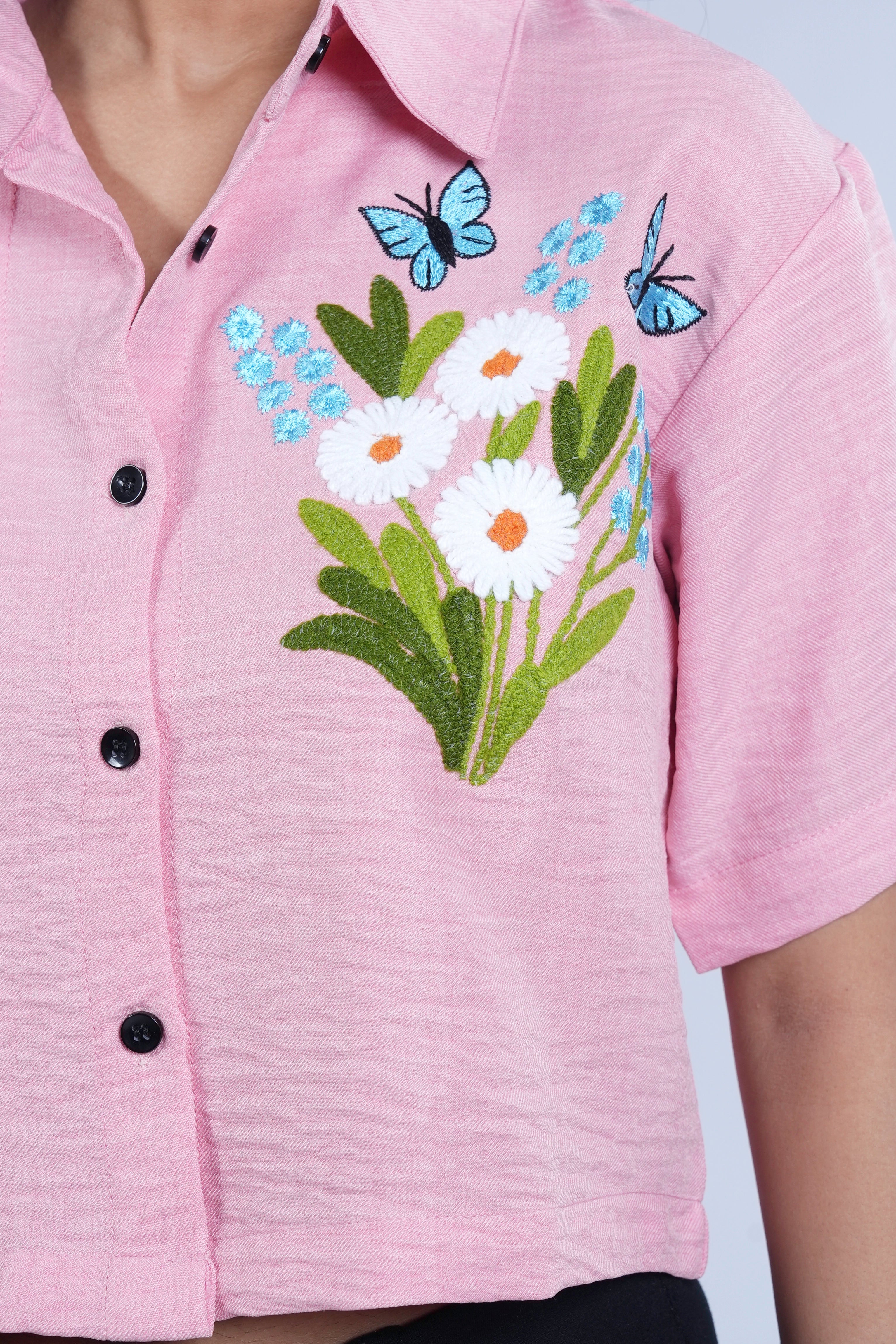 Bloom Babe Button-Up