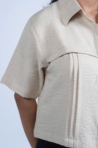 Tribal Pocket Linen Shirt