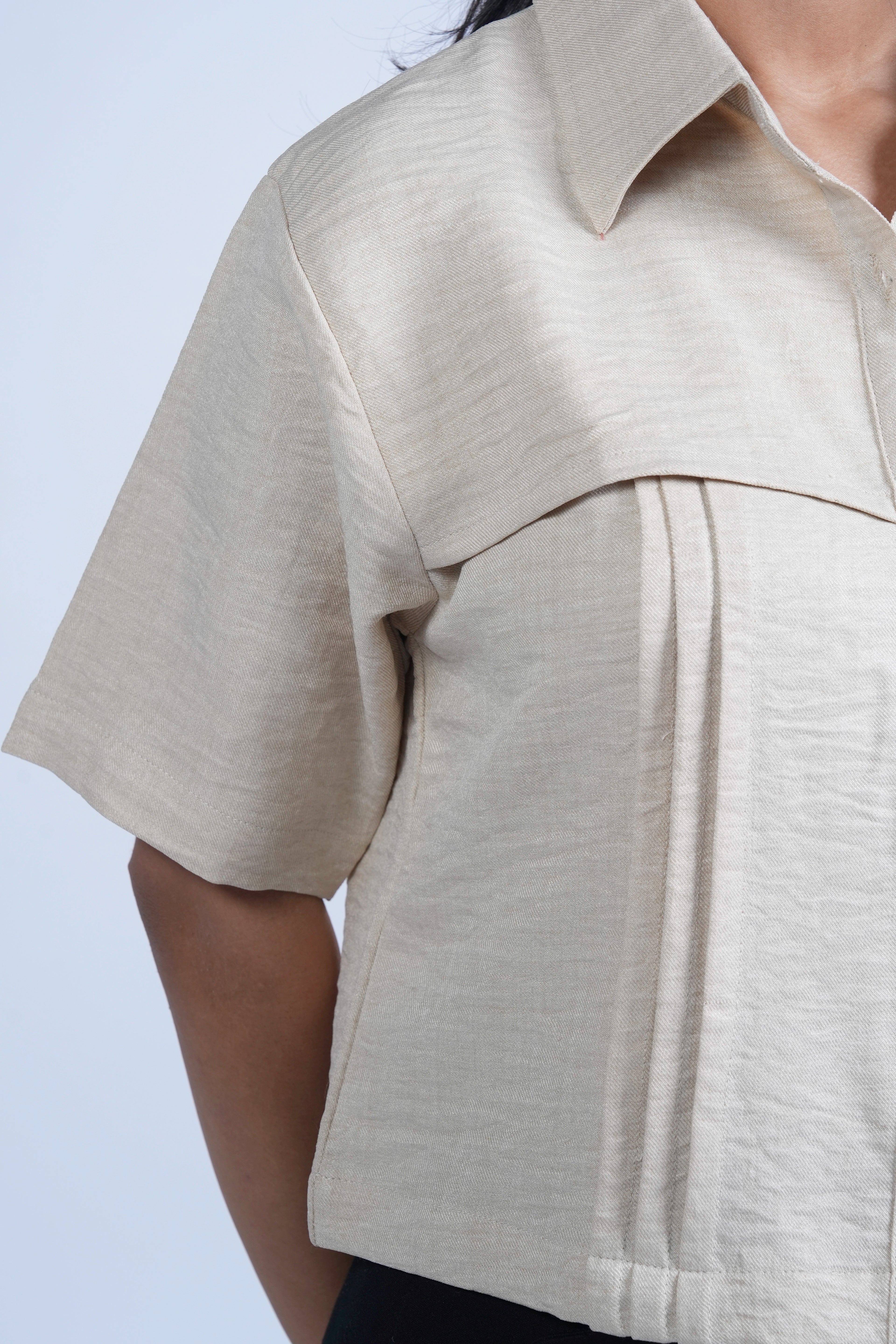 Tribal Pocket Linen Shirt
