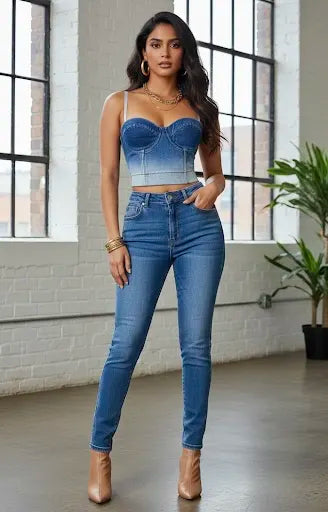 The Blue Hour Corset Top