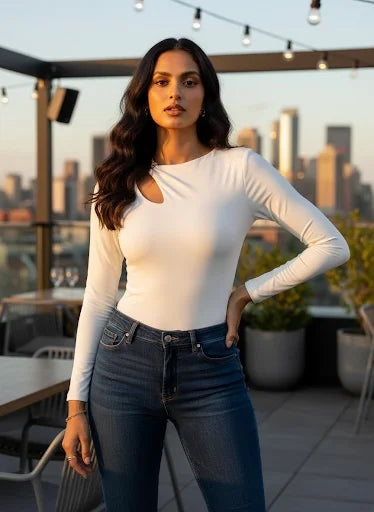 Eclipse Cutout Sculpt Bodysuit